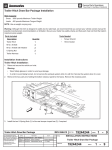 Trailer Hitch Draw Bar Package Installation