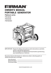 DO NOT - Firman Generators