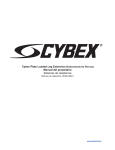 Cybex Plate Loaded Leg Extension (Estiramiento De