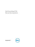 Dell PowerEdge R730 Manual del propietario