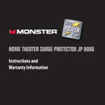 HOME THEATER SURGE PROTECTOR JP 800G