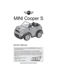 MINI Cooper S - KidTrax Toys