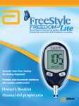 FreeStyle Freedom Lite Blood Glucose Monitoring System: Owner`s