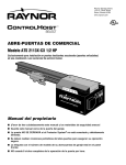 ABRE-PUERTAS DE COMERCIAL Modelo ATS 2113X