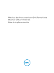 Matrices de almacenamiento Dell PowerVault MD3420 y MD3400