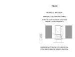 MODELO: MC-D20V MANUAL DEL PROPIETARIO