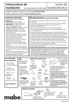 instrucciones de instalación