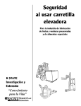 MF2759S Lift Truck Safety, Spanish - KSRE Bookstore