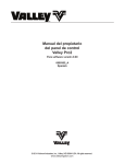 Manual del propietario del panel de control Valley Pro2