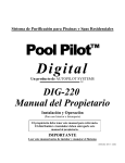 Manual del Propietario DIG-220