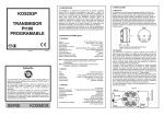 KOS203P TRANSMISOR Pt100 PROGRAMABLE SERIE