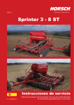 Sprinter 3 - 8 ST - Horsch Maschinen GmbH