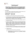 LICITACIÓN PÚBLICA No.14/2008 PLIEGO DE CONDICIONES