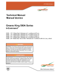 Greens King 500A Series Technical Manual Manual técnico
