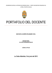 PORTAFOLIO DEL DOCENTE