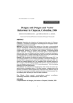 Dengue and Dengue and Vector Behaviour in