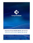 Impresora Fiscal HASAR SMH/PL-23F v01.01