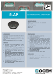 slap luz empotrada para aproximación