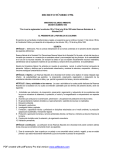 DECRETO NÚMERO 1996 - Parques Nacionales de Colombia