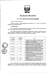 Resolución Directoral N° 079-2009-MINAM
