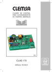 tarjeta electrónica clas 170