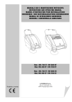 manuale uso e manutenzione motoscopa instructions and operating