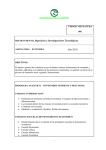 Economía - Departamento de Ingeniería e Investigaciones