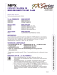 MPX Tech Sheet.qxd - Matrix System Automotive Finishes