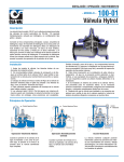 Válvula Hytrol - Cla-Val