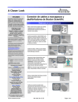 Conexión de cables a marcapasos y