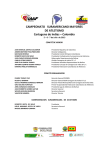 2013 Manual Técnico Campeonato Sudamericano Mayores