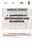 manual tecnico i campeonato centroamericano de marcha