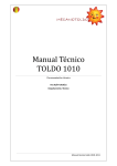 Manual de montaje TOLDO 1010