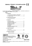 Manual Técnico y de Instalación (C-CAN)