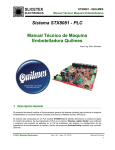 Sistema STX8081 - PLC Manual Técnico de Maquina