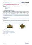 13. VALVULAS TERMOSTATIZABLES DE 2 Y 3 VÍAS.