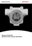 Manual Técnico Sensepoint XCD RFD (detector remoto de gases