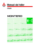 Workshop Manual PAJERO, MONTERO