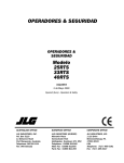 manual de operador 40rts