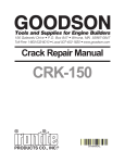 INSTR CR-MANUAL - Goodson Tools and Supplies