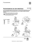 3A0156B - Electric Airless Sprayers, Operations, Spanish
