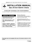 INSTALLATION MANUAL