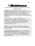 Koldware Condensing Unit Installation & Operation Manual