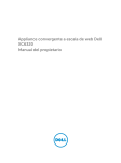 Appliance convergente a escala de web Dell XC6320 Manual del