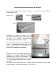 Manual de Instalación Soporte de Sujeción