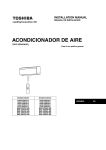 Manual de Instalación - Homocrisis by Toshiba Calefacción & Aire