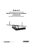 Arado en V Manual de instalación, funcionamiento y