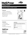 Installation Manual 2448-Series Simplex Grinder