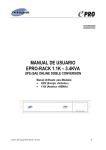 Descargar manual EPRO-RACK 1.7K castellano