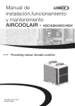 Manual de instalación,funcionamiento y mantenimiento